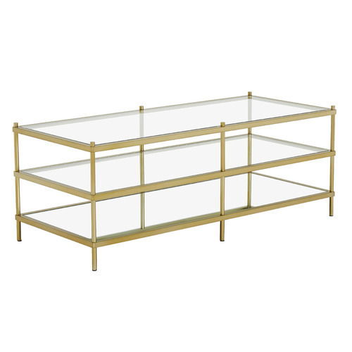 Temple & ster Francesca Glass Coffee Table