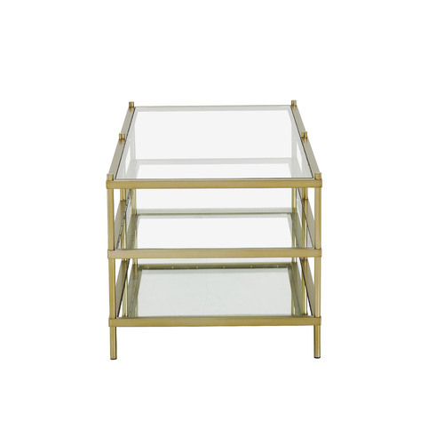 Temple & ster Francesca Glass Coffee Table