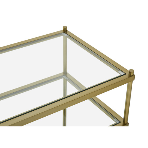 Temple & ster Francesca Glass Side Table