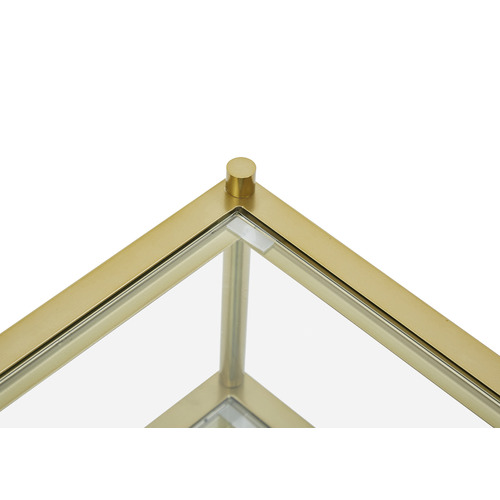 Temple & ster Square Francesca Glass Coffee Table