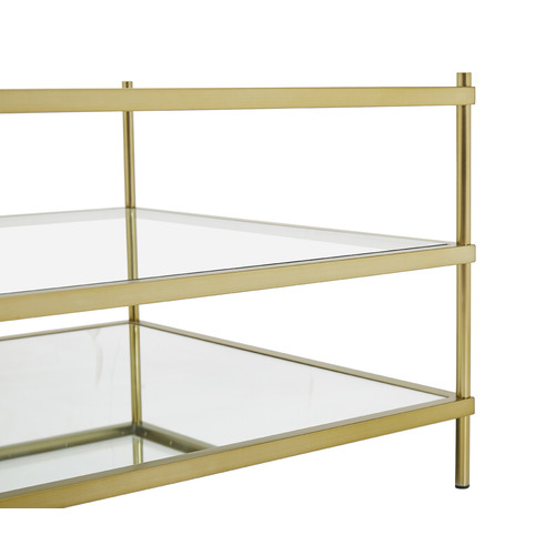 Temple & ster Square Francesca Glass Coffee Table