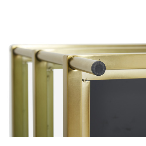 Temple & ster Square Francesca Glass Coffee Table