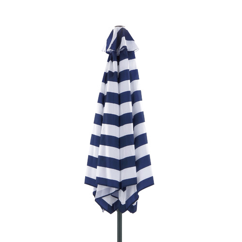 22m Striped Brighton Market Umbrella