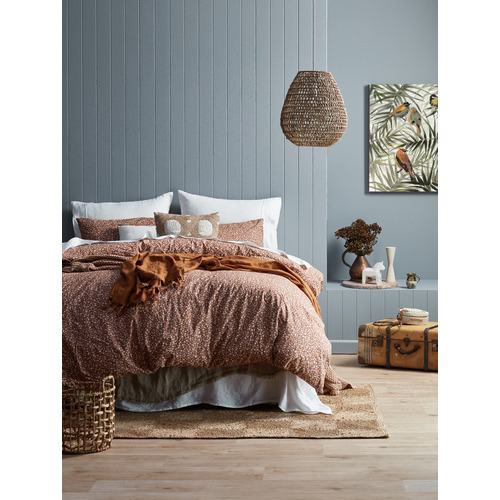 Temple & ster Wildflower Organic Cotton Quilt Cover Set & Reviews