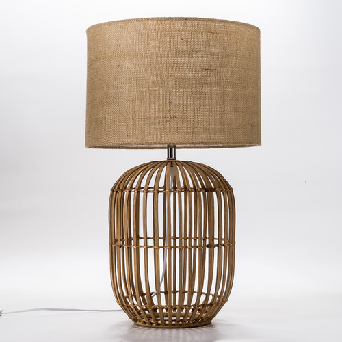 Temple & ster 63cm Natural Havana Rattan Table Lamp