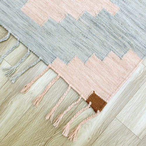 Temple & ster Blush Nova HandWoven Wool Rug & Reviews