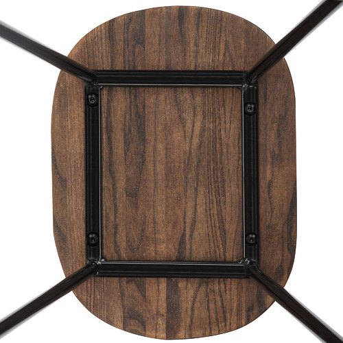 Temple & ster 2 Seater Vonn Kitchen Island Bench & Vintage Elm Wood