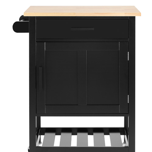 Temple & ster Black Coco Compact Kitchen Cart Trolley & Reviews