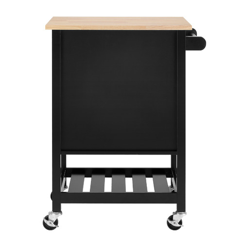 Temple & ster Black Coco Compact Kitchen Cart Trolley & Reviews