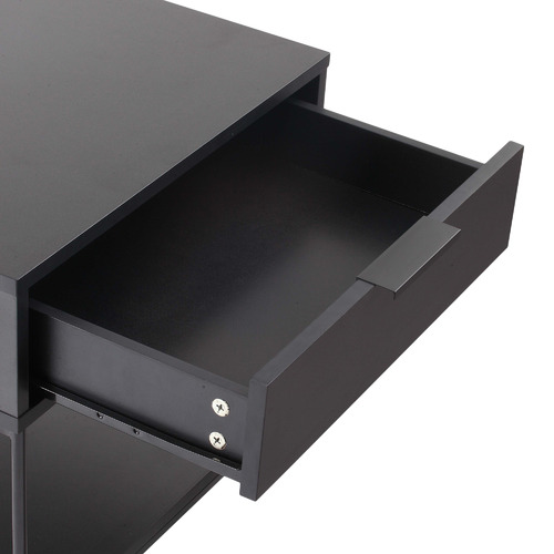 Black Baxter Bedside Table
