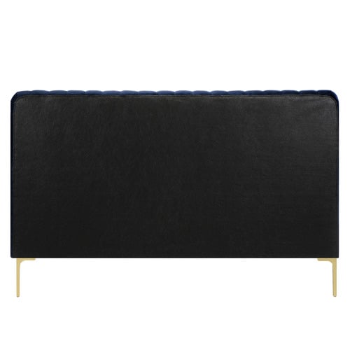 Navy-Emily-Velvet-Bed-FREMQNNY