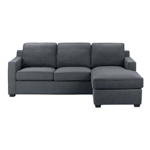 Temple & Webster Loki 3 Seater Sofa with Reversible Storage Chaise