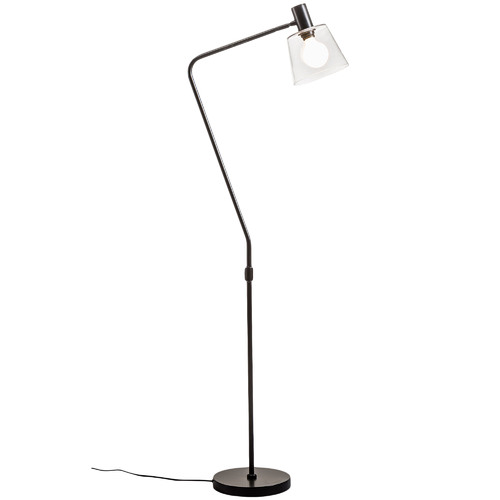 Temple & ster Black Chicago Steel Floor Lamp & Reviews