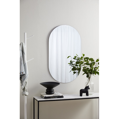 Temple & Webster Tate Oval Frameless Wall Mirror