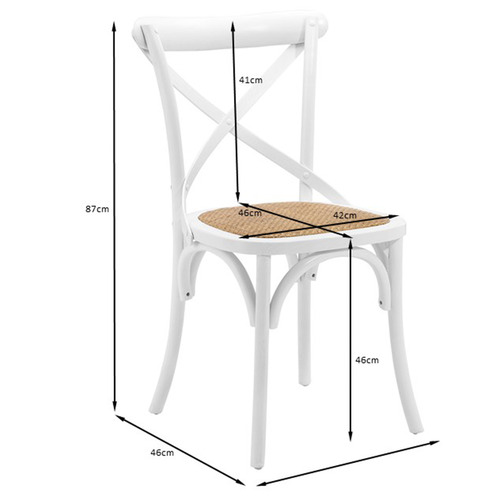 Temple & ster Bella Cross Back Dining Chair & Reviews