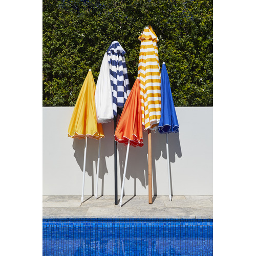 Temple & ster 2.7m Striped Brighton Market Umbrella