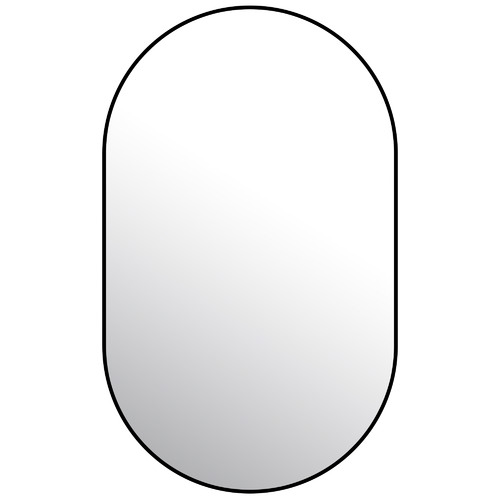 Tate Oval Metal Framed Wall Mirror