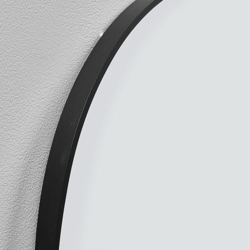 Tate Oval Metal Framed Wall Mirror