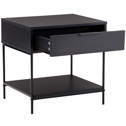 Temple & ster Black Baxter Bedside Table