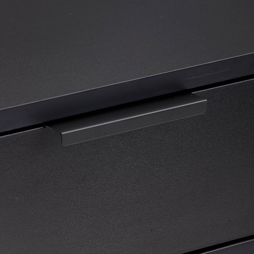 Temple & ster Black Baxter Bedside Table