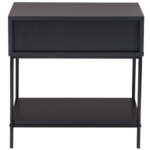 Temple & ster Black Baxter Bedside Table