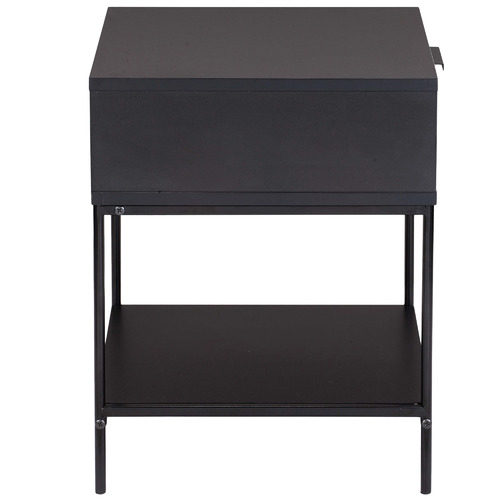 Temple & ster Black Baxter Bedside Table