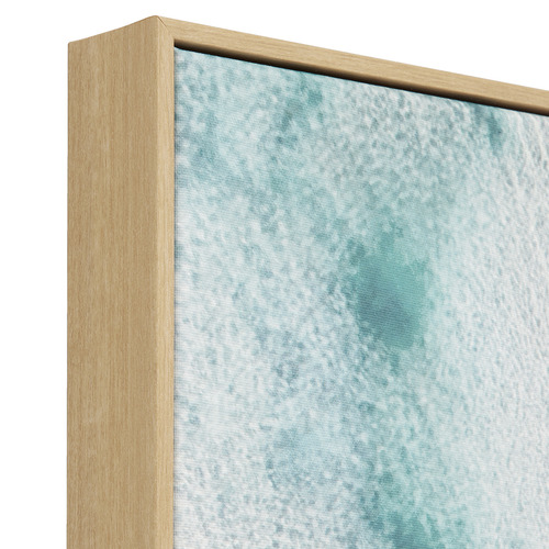 Aerial Sea View Framed Canvas Wall Art - Stunning Decor