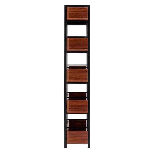 120cm Karloff 5 Tier Bookshelf