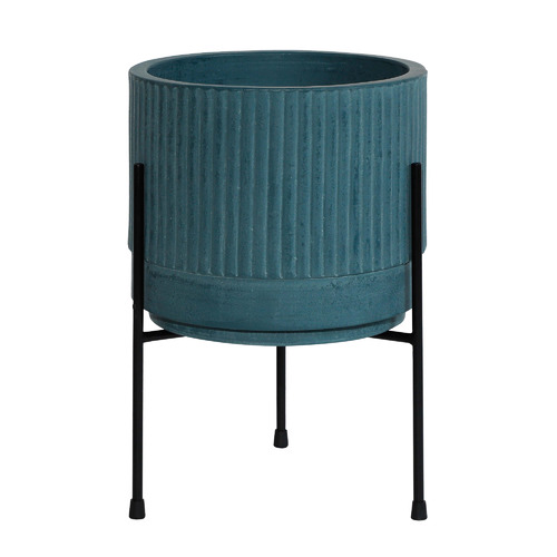 Temple & Webster 35cm Bloom Plant Pot on Stand