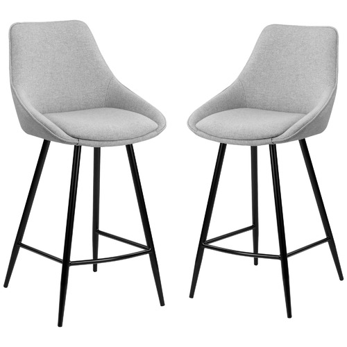 Webster 67cm Nappa High Back Barstools, Why Are Bar Stools High