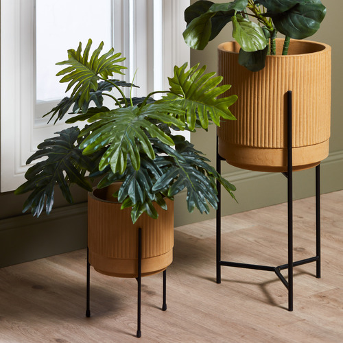 Temple & Webster 70cm Bloom Plant Pot on Stand & Reviews