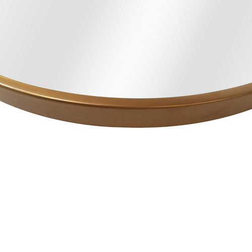 Gold Tate Arch Metal Wall Mirror