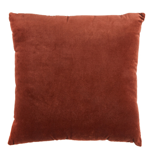 Rust Minnie Velvet Cotton Cushion