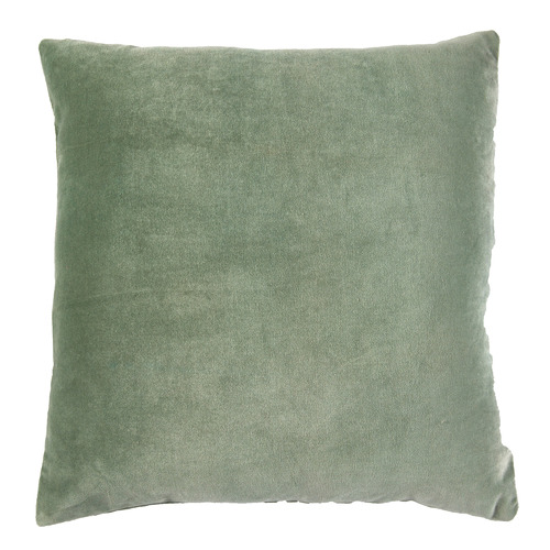 Sage Minnie Velvet Cotton Cushion