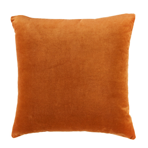 Brown Minnie Velvet Cotton Cushion