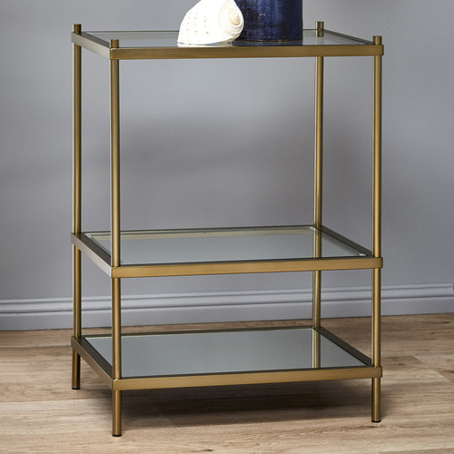 Temple & ster Francesca Glass Side Table & Reviews