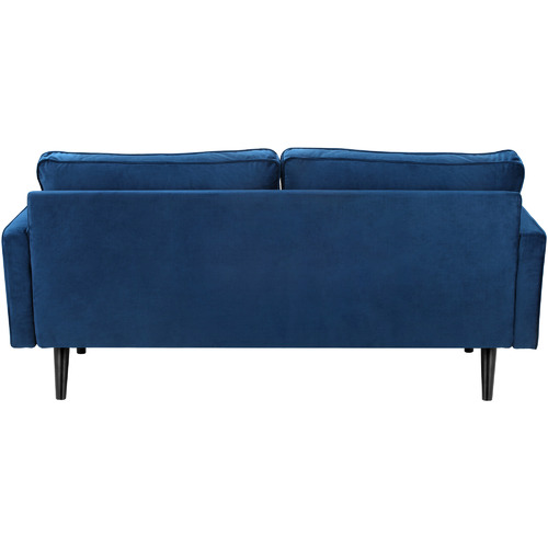 Navy Stockholm 3 Seater Velvet Sofa