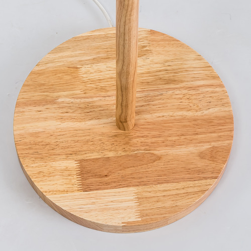 Natural Leger Timber Floor Lamp