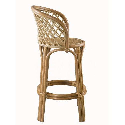Temple & ster 76cm Keilani Rattan Bar Stool