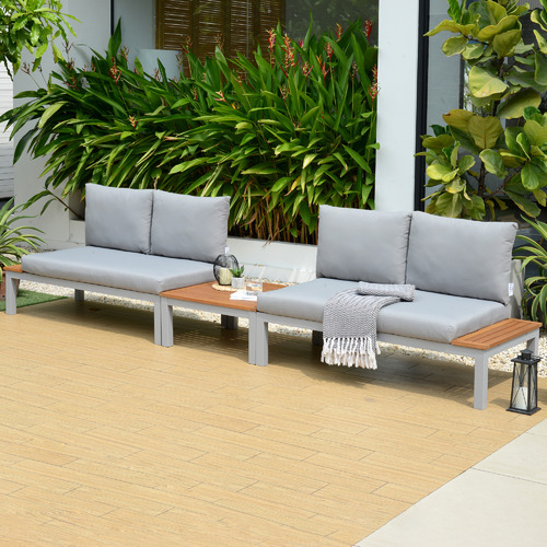 Temple & ster 4 Seater Maui Outdoor Modular Lounge Set