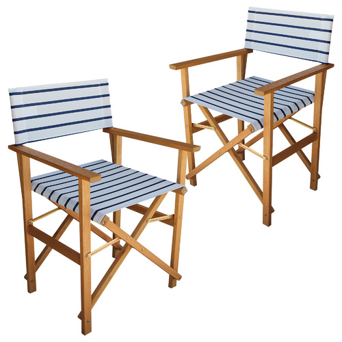 Belize Wooden Outdoor Director's Chairs