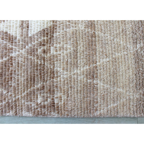 Temple & Webster Natural Ostin Hand-Knotted Wool Rug
