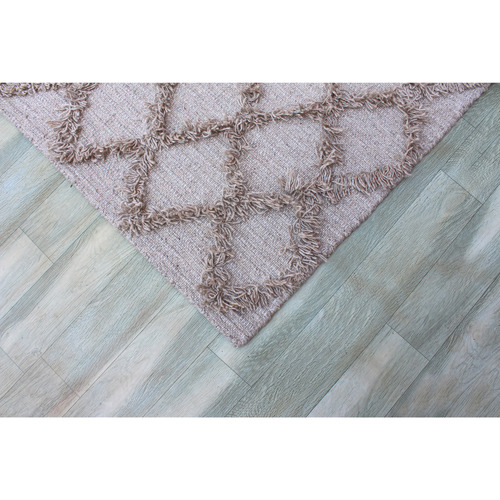 Temple & ster Beige Nora HandWoven Wool Rug