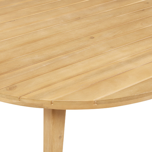 Light Timber Bay Acacia Wood Outdoor Coffee Table