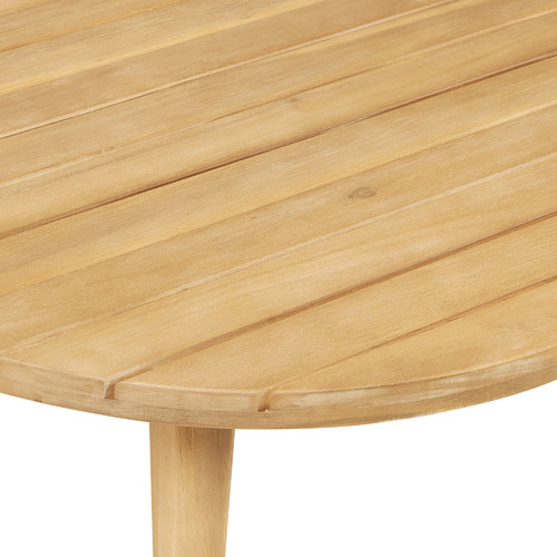 Light Timber Bay Acacia Wood Outdoor Coffee Table