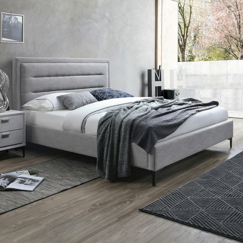 Temple & ster Max Modern Upholstered Bed Frame & Reviews