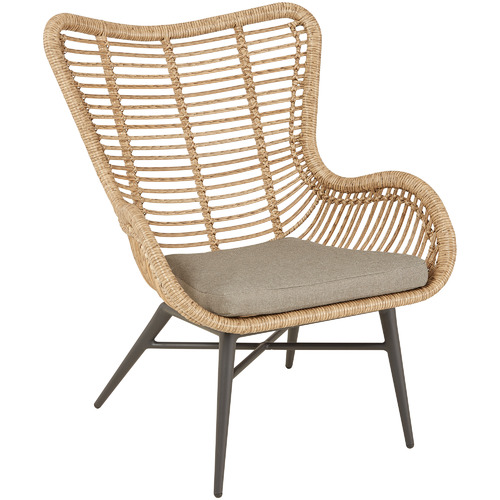 Temple & ster Rovello PE Rattan & Aluminium Outdoor Occasional Chair