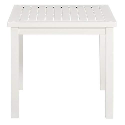 White Santa Cruz Acacia Side Table