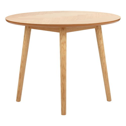 Webster Dion Parquet Round Dining Table, Circle Dining Table Nz