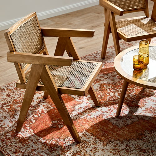 Aria-Vintage-Style-Cotton-Blend-Rug